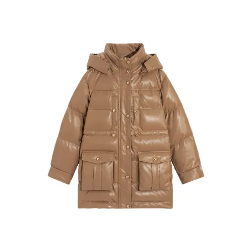 BEBE FW23 Пуховик Женские Кофе