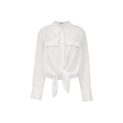 ONLY Рубашка Женская Ярко-Кремовая Белая