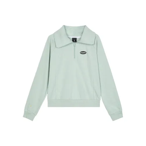 Skechers Sportlife Свитшот Женский Ртуть Зеленый