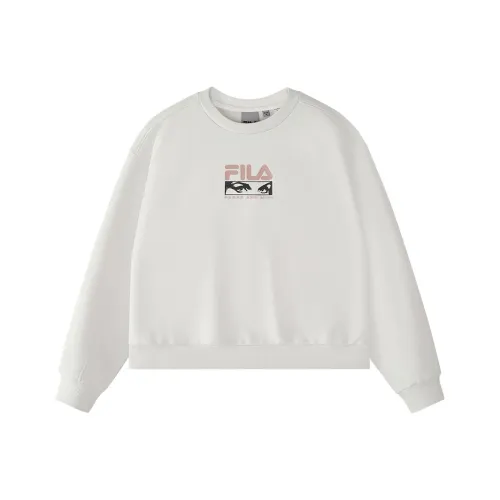 FILA FUSION X P.A.M. Свитшот Женский Белый Песочный Серый