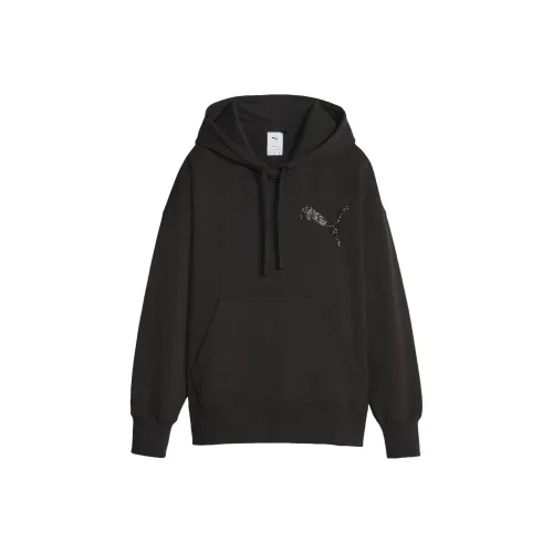 PUMA x Swarovski Коллаборация Толстовка Женская Черная