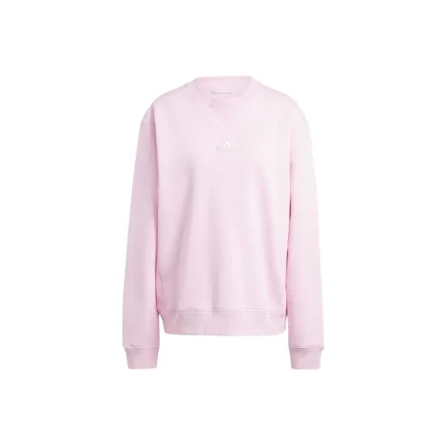 Adidas Lounge Fleece Свитшот Женский Розовый