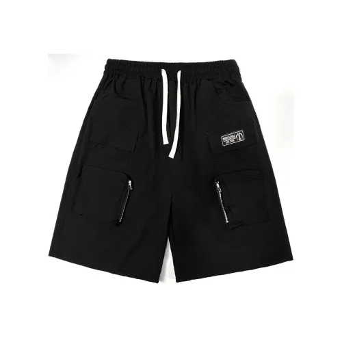 MIRACLE KILL Карго шорты унисекс черные