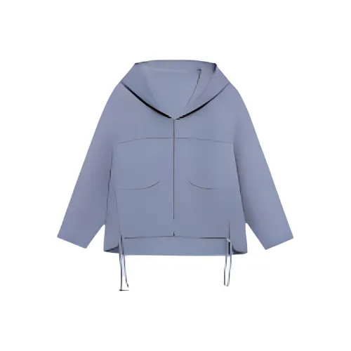 Asuka and new sake Куртки Пальто Женские Светло-Синий