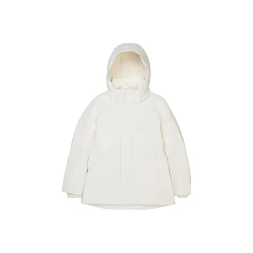 LI NING 1990 Commuter Series Пуховик Женский Экрю