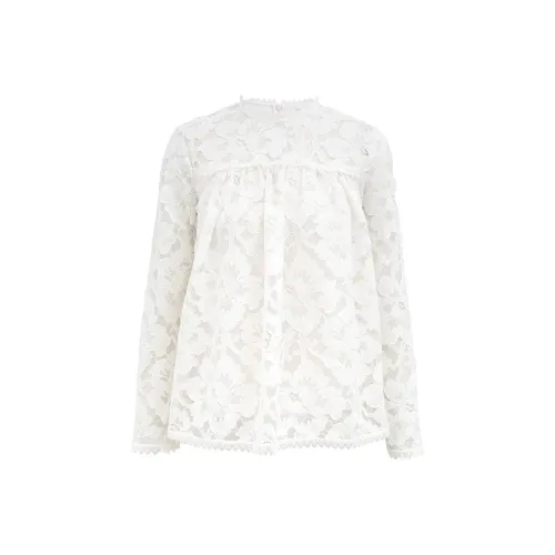 Zimmermann SS25 Рубашка Женская Белая