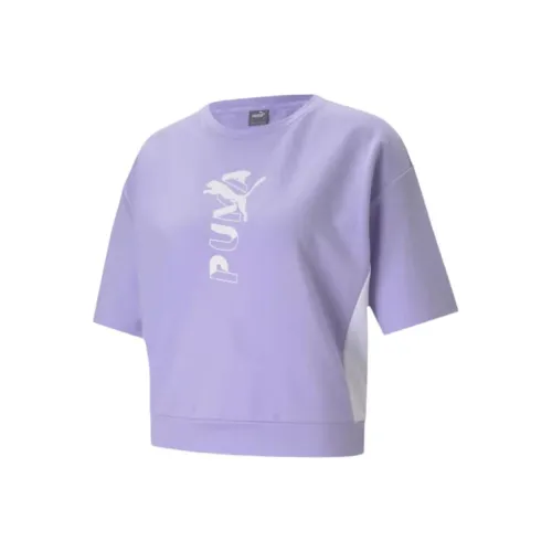 PUMA Sports Life Collection T-Shirt Женская Фиолетовая