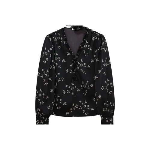 D'zzit Черные Женские Рубашки