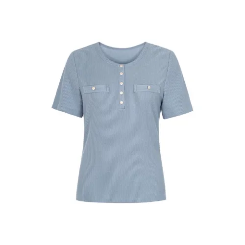 XG Standard T-Shirt Женская Джинсовый Синий