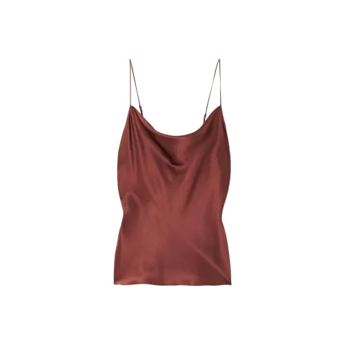 NILI LOTAN Топ на бретелях Женский Красный