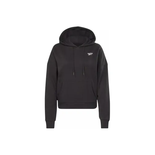 Reebok RI SL FRENCH TERRY Hoodie Толстовка Женская Черная