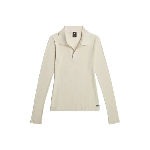 г Звезда RAW Поло Женское Белое