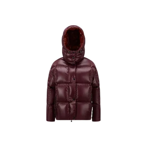 Moncler Down Jacket Women's Burgundy