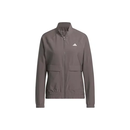 Adidas Ultimate365 Novelty Куртка Куртки Пальто Женские Угольно-серый