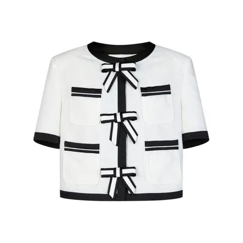 N ONE SS24 Куртки Пальто Женские Облачный Белый