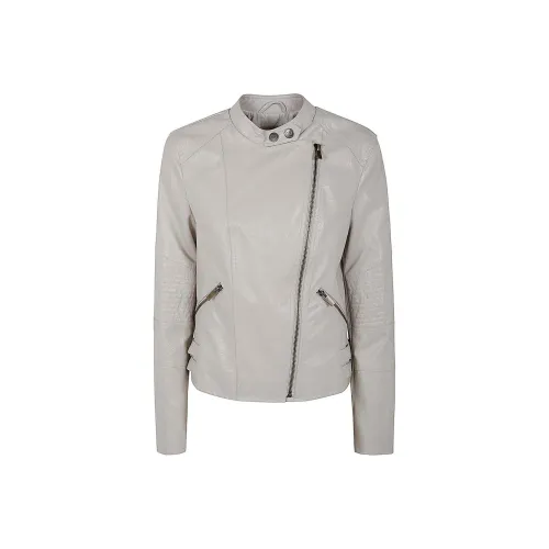 TWINSET Milano Куртки и Пальто Женские Светло-Серый