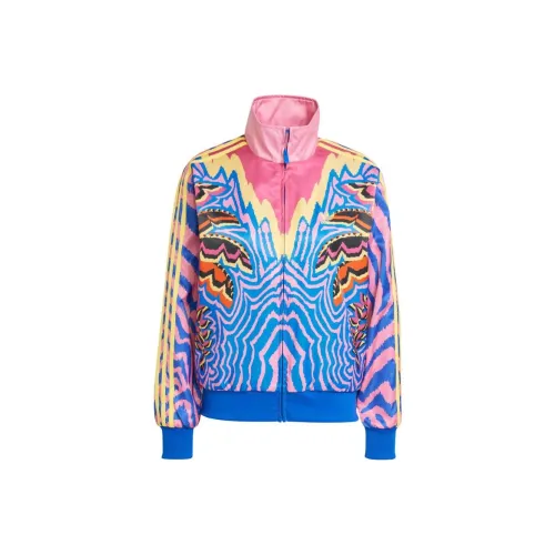 Adidas Originals X FARM RIO HOODIES Куртки и пальто Женские Розовые