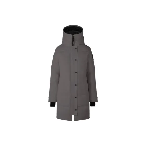 Canada Goose Shelburne Series Пуховик PARKA Пальто Женское Берег Серый
