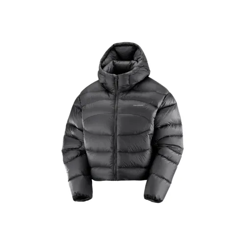 SALOMON OUTLINE NOVELTY Пуховик Женский Темно-черный