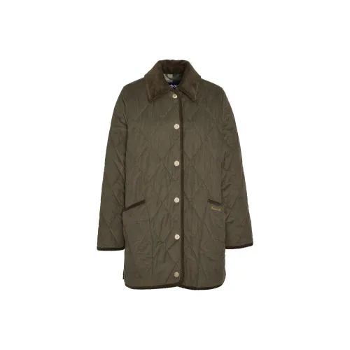 BARBOUR FW24 Куртки и Пальто Женские Оливковый