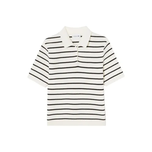 Поло LACOSTE Collaboration Женское Белое