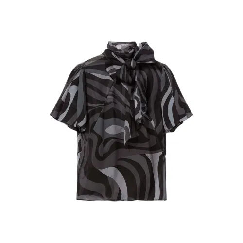 EMILIO PUCCI Рубашка Женская Черная