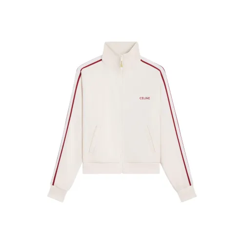 CELINE SS24 Куртки Пальто Женские Экрю