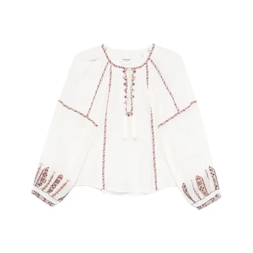ISABEL MARANT ETOILE SS25 Рубашка Женская Белая