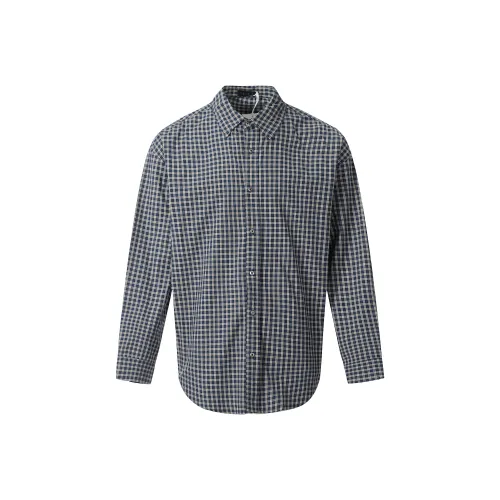 BEAR UNION Серый Унисекс Рубашки