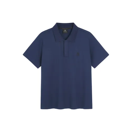 Magn Lens T-Shirt Мужской Темно-синий