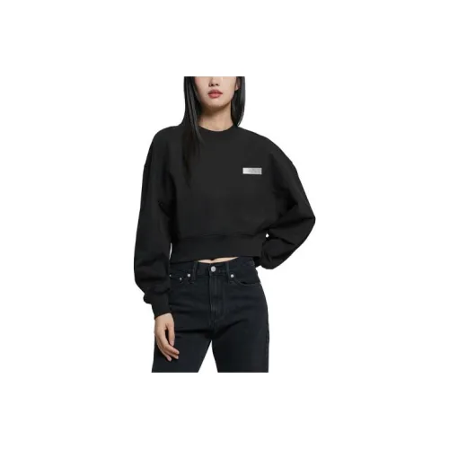 Calvin Klein Черные Женские Свитшоты