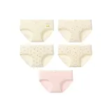 Розовый + Желтый + Полный принт + Полный принт Сердце + Полный принт Маленький цветок (5 пар)