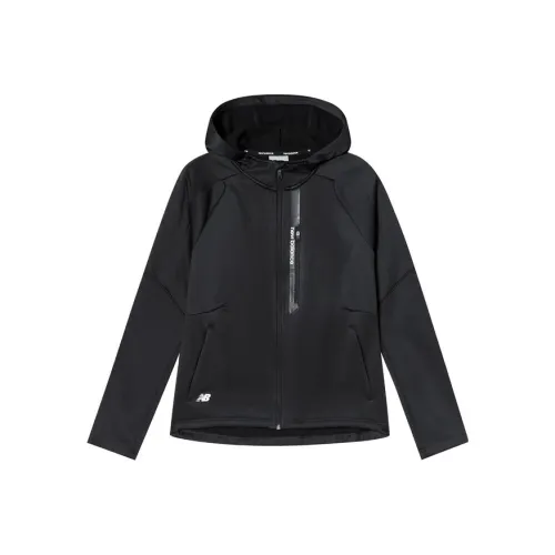 New Balance совместная брендированная куртка женская черная