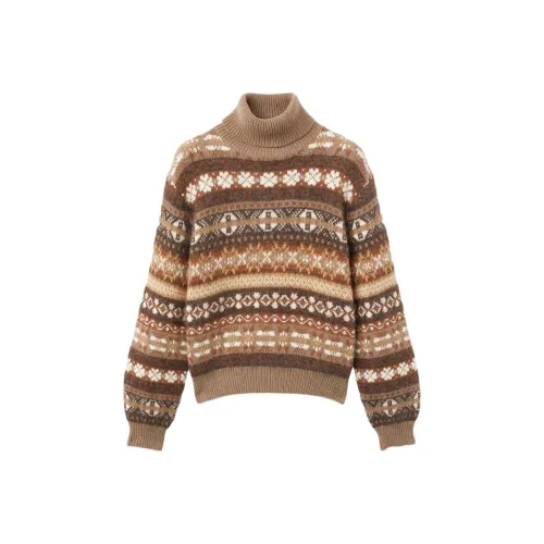 Loro Piana Многоцветные Женские Кашемировые Свитеры