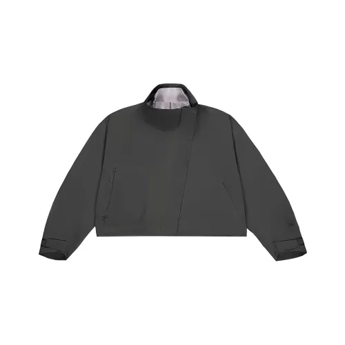 New Balance NB GREY Куртки и пальто Женские Двухкомпонентный комплект Темно-серый