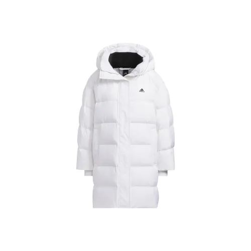 Adidas Пуховик Женский Белый