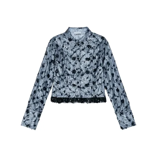 GANNI Многоцветные Женские Рубашки