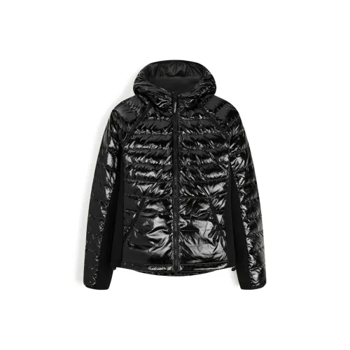 CALVIN KLEIN Пуховик Женские Космос Черный