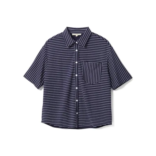 XII BASKET Рубашка Женская Темно-синяя