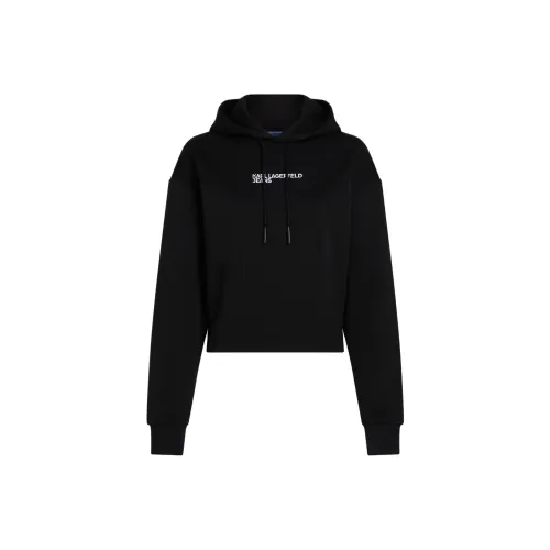 Свитшот KARL LAGERFELD женский черный