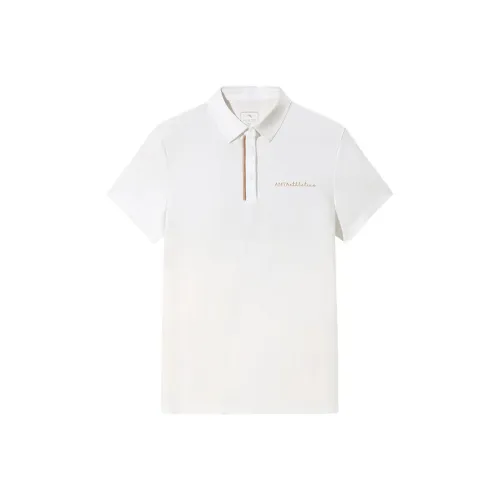 ANTA Variety Тренировки Коллекция Поло Женские Папирусовый белый