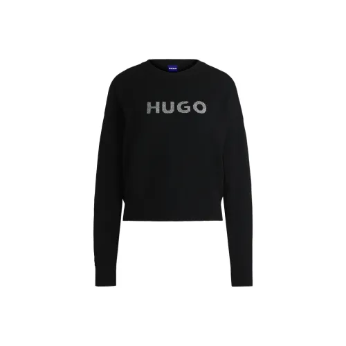 Hugo Boss Трикотаж Женский Черный