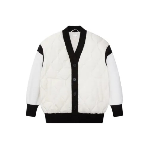 BOSIDENG Пуховик Женский Коричневый Рис Белый