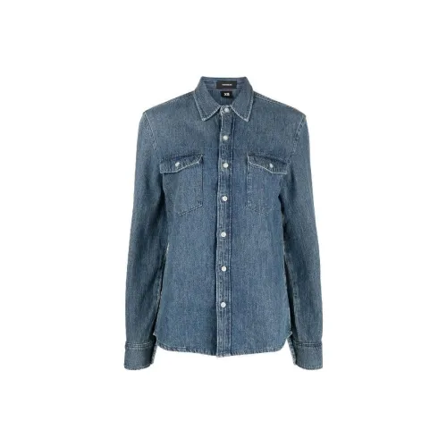 NILI LOTAN Рубашка Женская Индиго