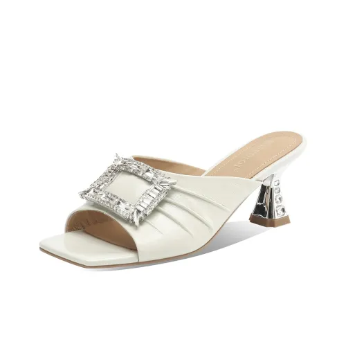 BOERDIQI Резиновая подошва устойчивая к истиранию слипоны женские