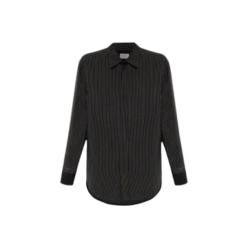 SAINT LAURENT Рубашка Женская Черная
