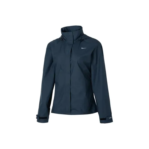 Nike Куртки и Пальто Женские Темно-Синий
