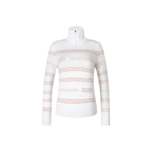 FILA GOLF серия Трикотаж Женский Нефритовый Белый