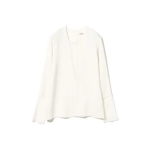 BEAMS Demi Luxe Рубашка Женская Экрю