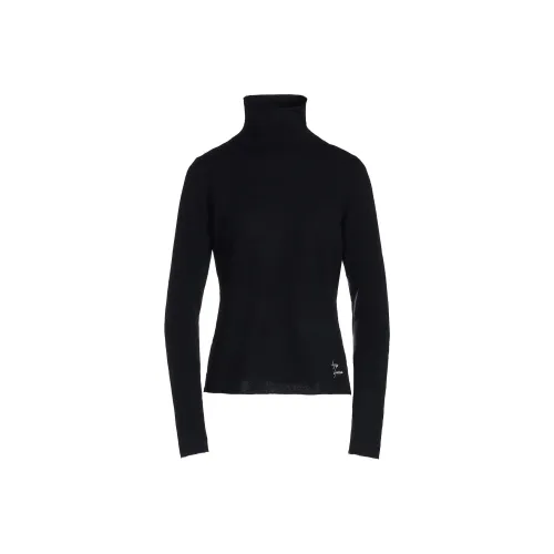 Yohji Yamamoto Черные Женские Кашемировые Свитера